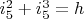$i_5^2+i_5^3=h$