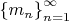 $\left\{m_n\right\}_{n=1}^\infty$