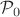 ${\cal P}_0$