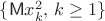 $\{\mathsf{M}x_k^2,\, k\ge1\}$