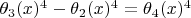 $\theta_3(x)^4-\theta_2(x)^4=\theta_4(x)^4$