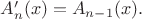 $A_n'(x)=A_{n-1}(x).$