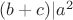 $(b+c)|a^2$