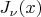$J_\nu (x)$