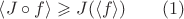 $\left\langle J \circ f \right\rangle \geqslant J( \left\langle f \right\rangle ) \qquad (1)$
