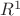 $\Mathbb{R}^1$