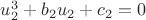 $u_2^3+b_2u_2+c_2=0$