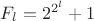 $F_l=2^{2^l}+1$ $F_l=2^{2^l}+1$