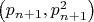 $\left( {{p_{n + 1}},p_{n + 1}^2} \right)$