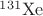 ${}^{131}\mathrm{Xe}$