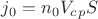 $j_0=n_0V_c_p S $