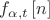 ${{f}_{\alpha ,t}}\left[ n \right]$