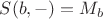 $S(b, -) = M_b$