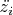 $\ddot{z_{i}}$