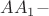 $AA_1-$