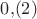 $0{,}(2)$