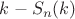 $k-S_n(k)$