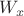 $W_{x}$