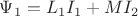 $\Psi_1=L_1 I_1 + M I_2$