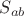 $S_{ab}$
