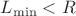 $L_{\min}<R$