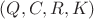 $(Q,C,R,K)$