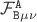 ${\mathcal F}^{\tt A}_{{\tt B} \mu \nu}$