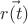 $\vec{r(t)}$ $\vec{r(t)}$
