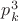 $p_k^3$