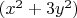 $(x^2+3y^2)$