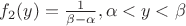 $f_2(y) = \frac{1}{\beta-\alpha}, \alpha<y<\beta$