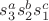$s_3^a s_2^b s_1^c$