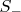 $S_-$