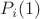 $P_i(1)$