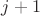 ${j+1}$