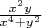 $\frac{x^2y}{x^4+y^2}$