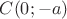 $C(0;-a)$