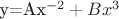 y=Ax^{-2}+Bx^3