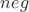 $neg$