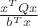 $\frac{x^T Q x}{b^T x}$