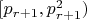 $[p_{r+1}, p^2_{r+1})$