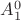 $A_1^0$
