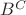 $B^C$
