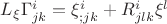 $L_{\xi}\Gamma_{jk}^{i}=\xi_{;jk}^{i}+R_{jlk}^{i}{\xi}^l$