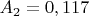 $A_2=0,117$