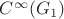 $C^{\infty}(G_1)$
