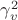 $\gamma_v^2$