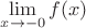 $\lim\limits_{x\to -0} f(x)$
