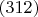 $(3 1 2)$