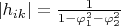 $|h_{i k}|=\frac{1}{1-\varphi_1^2-\varphi_2^2}$
